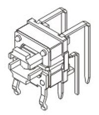 帶燈輕觸開(kāi)關(guān)R591結(jié)構(gòu)圖